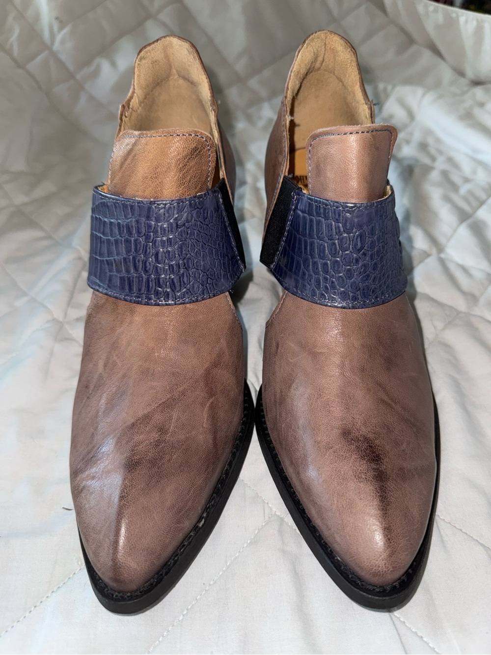 Room 502 open-sided heeled shoes from The Entrance collection by John Fluevog
